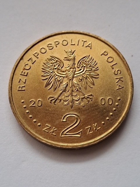 2 zł 1000 lat Wrocławia 2000 r