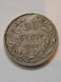 50 Cent 1907 r stan 3 Belgia 50 Cent 1907 r stan 3 Belgia