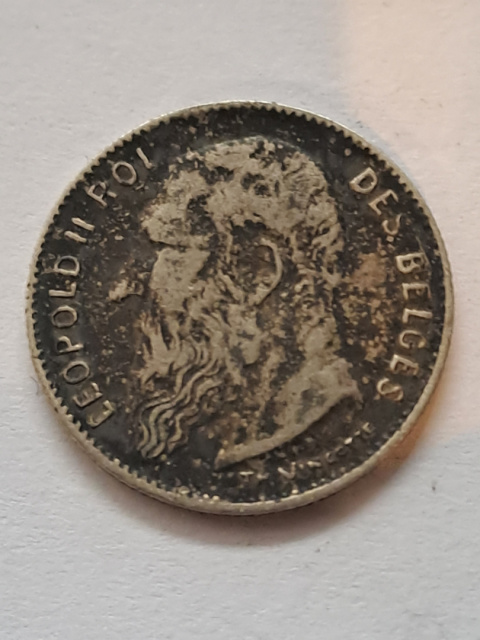50 Cent 1909 r stan 3 Belgia 50 Cent 1909 r stan 3 Belgia
