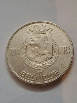 Belgia 100 Franków Baldwin I 1950 r