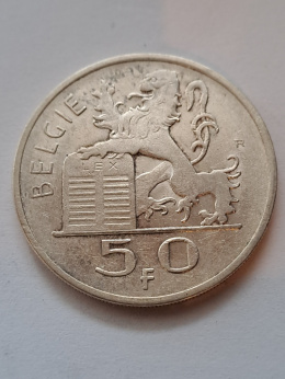 Belgia 50 Franków 1948 r stan 3+