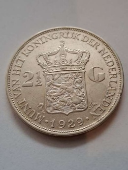 Holandia 2. 1/2 Guldena Wilhelmina 1978 r