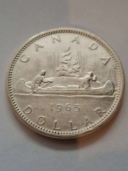Kanada 1 Dolar Elżbieta II 1965 r