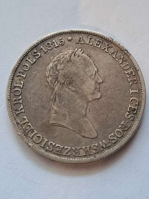 Królestwo Kongresowe 5 złotych 1829 r Królestwo Kongresowe 5 złotych 1829 r