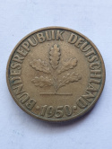 Niemcy 10 Pfennig 1950 r G Niemcy 10 Pfennig 1950 r G