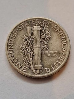 USA 5 Centów Mercury 1943 r