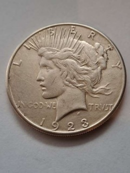 USA Dollar Peace 1923 r S