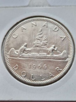 Kanada 1 Dolar Elżbieta II 1966 r
