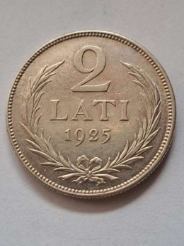 Łotwa 2 Łaty 1925 r