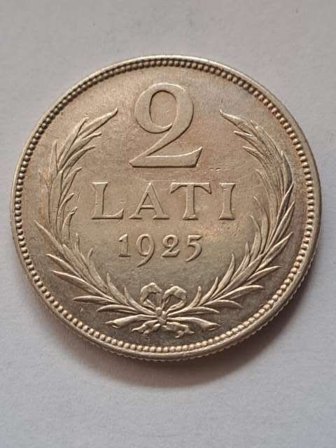 Łotwa 2 Łaty 1925 r Łotwa 2 Łaty 1925 r