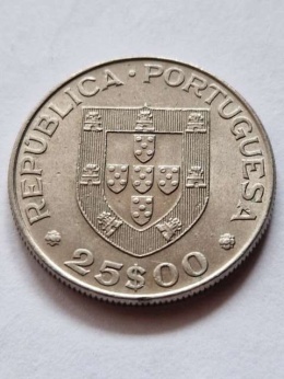 Portugalia 25 escudo 1971 r