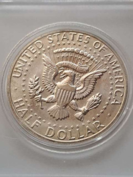USA 1/2 Dollara Kennedy 1964 r D