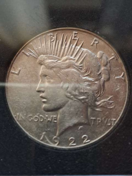 USA Dollar Peace 1922 r