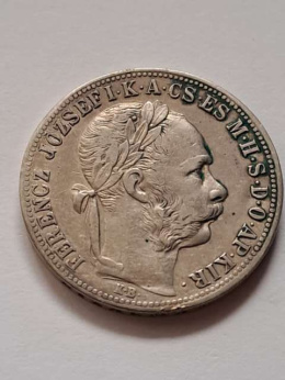 Węgry 1 Forint Franciszek Józef I 1883 r