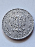 1 złoty 1977 r 1 złoty 1977 r