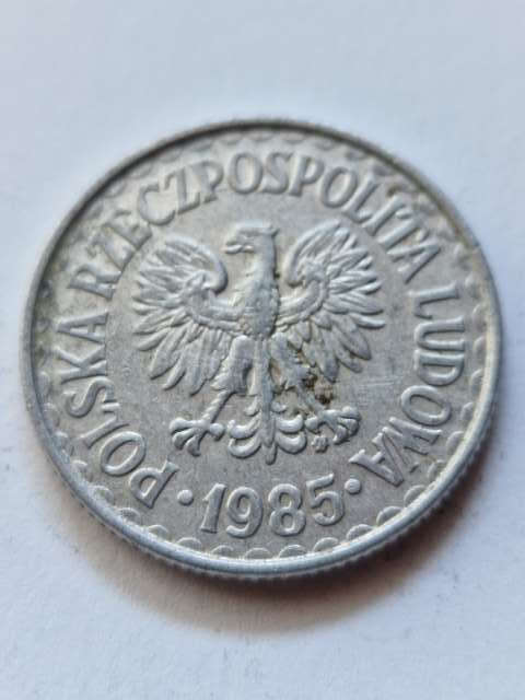 1 złoty 1985 r 1 złoty 1985 r