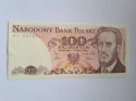 Banknot 100 zł Ludwik Waryński 1986 r seria RT Banknot 100 zł Ludwik Waryński 1986 r seria RT