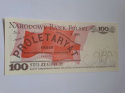 Banknot 100 zł Ludwik Waryński 1986 r seria RT Banknot 100 zł Ludwik Waryński 1986 r seria RT