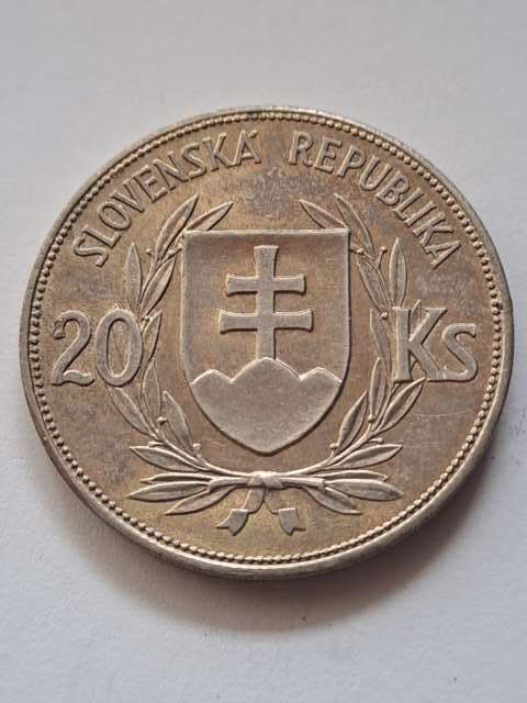 Słowacja 20 Koron Josef Tiso 1939 r rzadka Słowacja 20 Koron Josef Tiso 1939 r rzadka