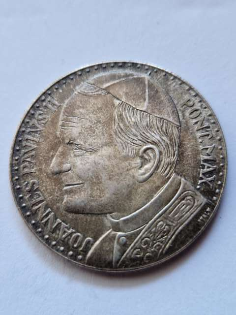 Medal Jan Paweł II Watykan Medal Jan Paweł II Watykan