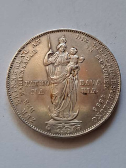 Niemcy 2 Guldeny Kolumna Madonny 1855 r