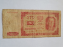 Banknot 100 zł 1948 r seria CB Banknot 100 zł 1948 r seria CB