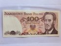 Banknot 100 zł Ludwik Waryński 1986 r seria RR Banknot 100 zł Ludwik Waryński 1986 r seria RR