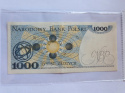 Banknot 1000 zł Mikołaj Kopernik 1982 r seria DT rzadsza Banknot 1000 zł Mikołaj Kopernik 1982 r seria DT rzadsza