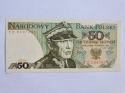 Banknot 50 zł Karol Świerczewski 1982 r seria ED Banknot 50 zł Karol Świerczewski 1982 r seria ED
