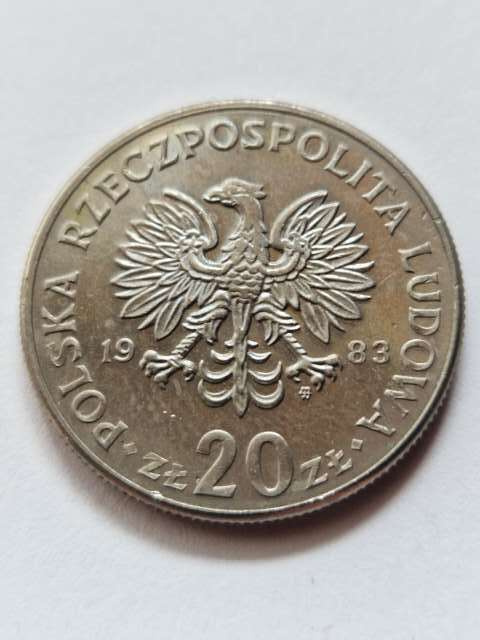 20 zl Marceli Nowotko 1983 r 20 zl Marceli Nowotko 1983 r