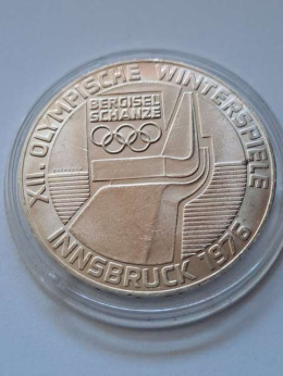 Austria 100 Schilling Olimpiada Innsbruck 1976 r
