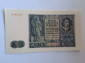 Banknot 50 złotych 1941 r seria A Banknot 50 złotych 1941 r seria A