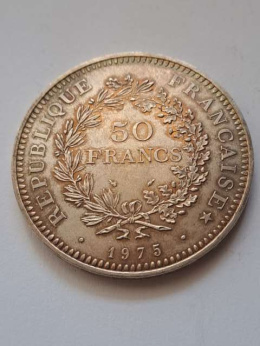 Francja 50 Franków Herkules 1975 r