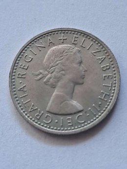 Wielka Brytania 6 Pence 1967 r