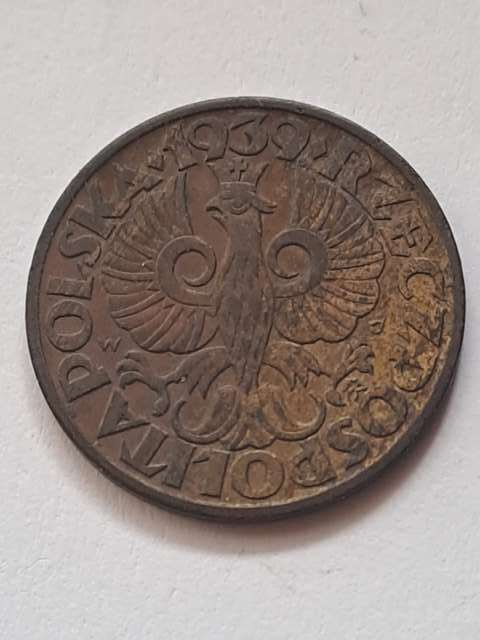 5 Groszy 1939 r 5 Groszy 1939 r