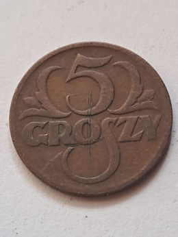 5 groszy 1928 r