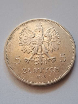 5 zł Sztandar 1930 r