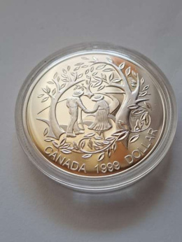 Kanada 1 Dolar Rok Osób Starszych 1999 r