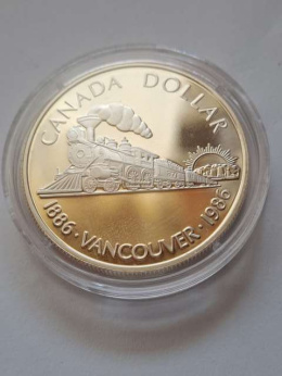 Kanada 1 Dolar Vancouver 1986 r