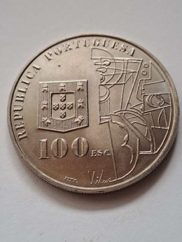 Portugalia 100 escudo A. de Souza Cardoso 1987 r