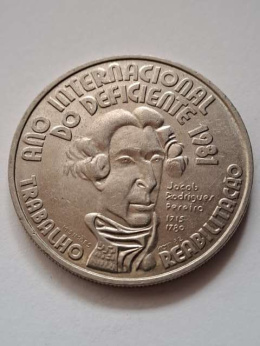 Portugalia 100 escudo J.R. Pereira 1981 r