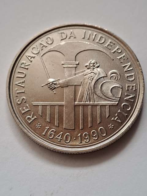 Portugalia 100 escudo Niepodległość 1990 r Portugalia 100 escudo Niepodległość 1990 r