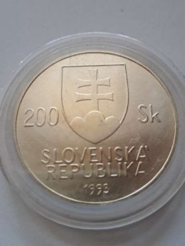 Słowacja 200 Koron Jan Kollar 1993 r