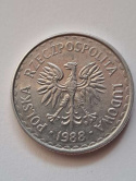 1 złoty 1988 r 1 złoty 1988 r
