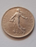 Francja 1 Frank Trzecia Republika 1915 r Francja 1 Frank Trzecia Republika 1915 r