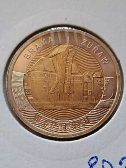 5 zł Brama Żuraw 2021 r