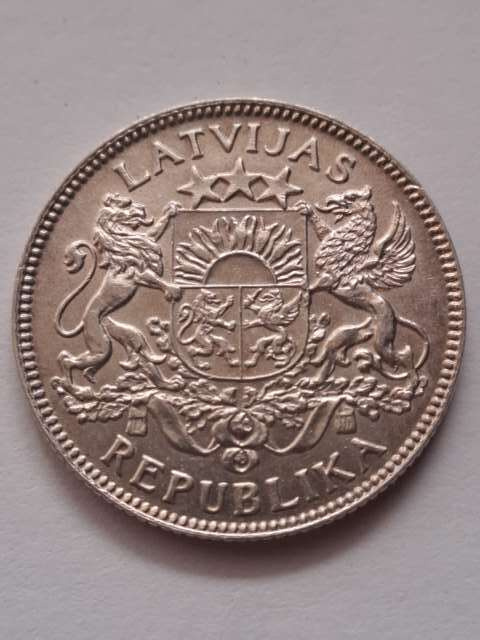 Łotwa 1 Łat 1924 r Łotwa 1 Łat 1924 r