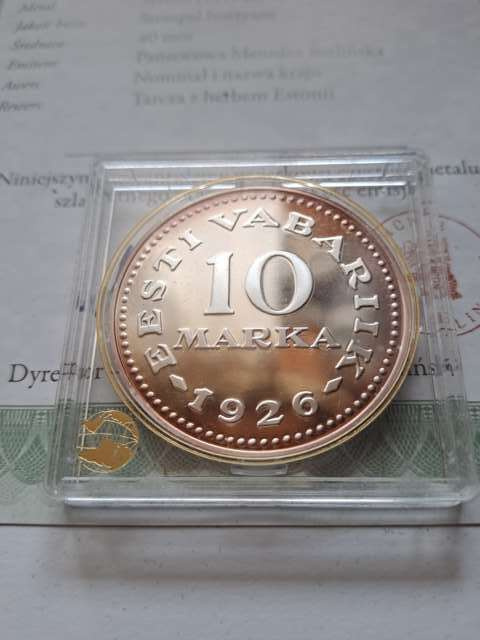 Replika 10 Marek Estonia 1926 r Replika 10 Marek Estonia 1926 r