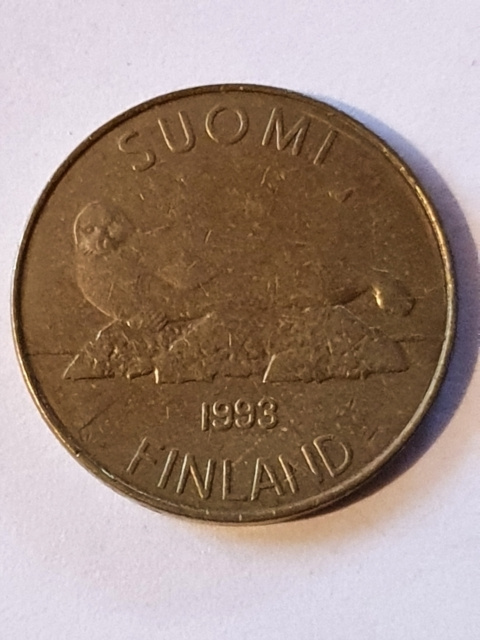 Finlandia 5 Marek 1993 r Finlandia 5 Marek 1993 r