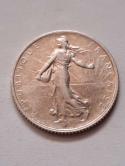 Francja 1 Frank Trzecia Republika 1917 r Francja 1 Frank Trzecia Republika 1917 r